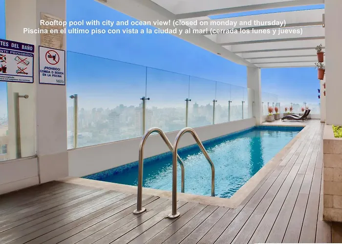Alu Apartments - Limit With Miraflores Panoramic City View