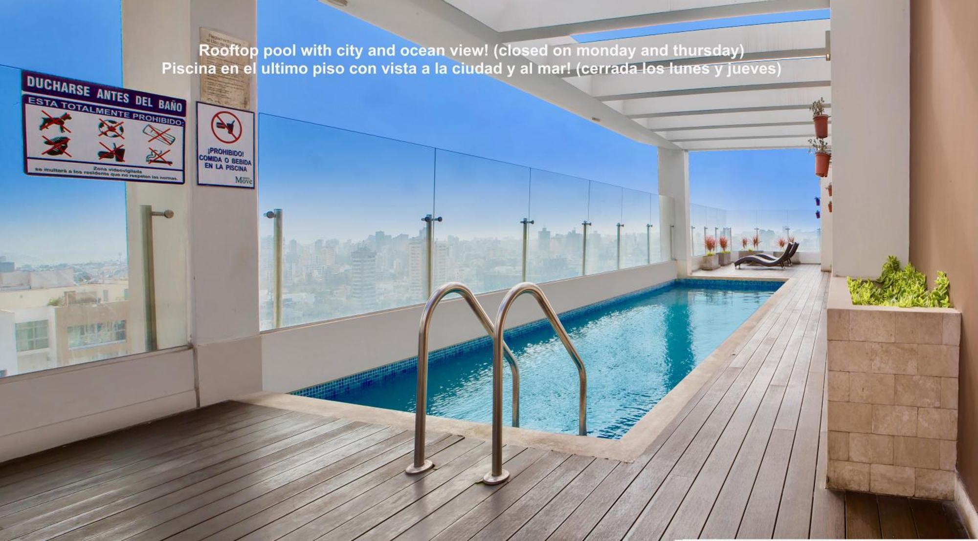 Alu - Limit With Miraflores Panoramic View Apartamento